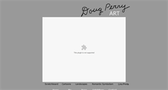 Desktop Screenshot of dougperryart.com